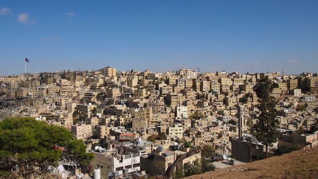Ausblick auf Amman