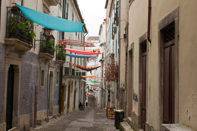 Gasse in Coimbra